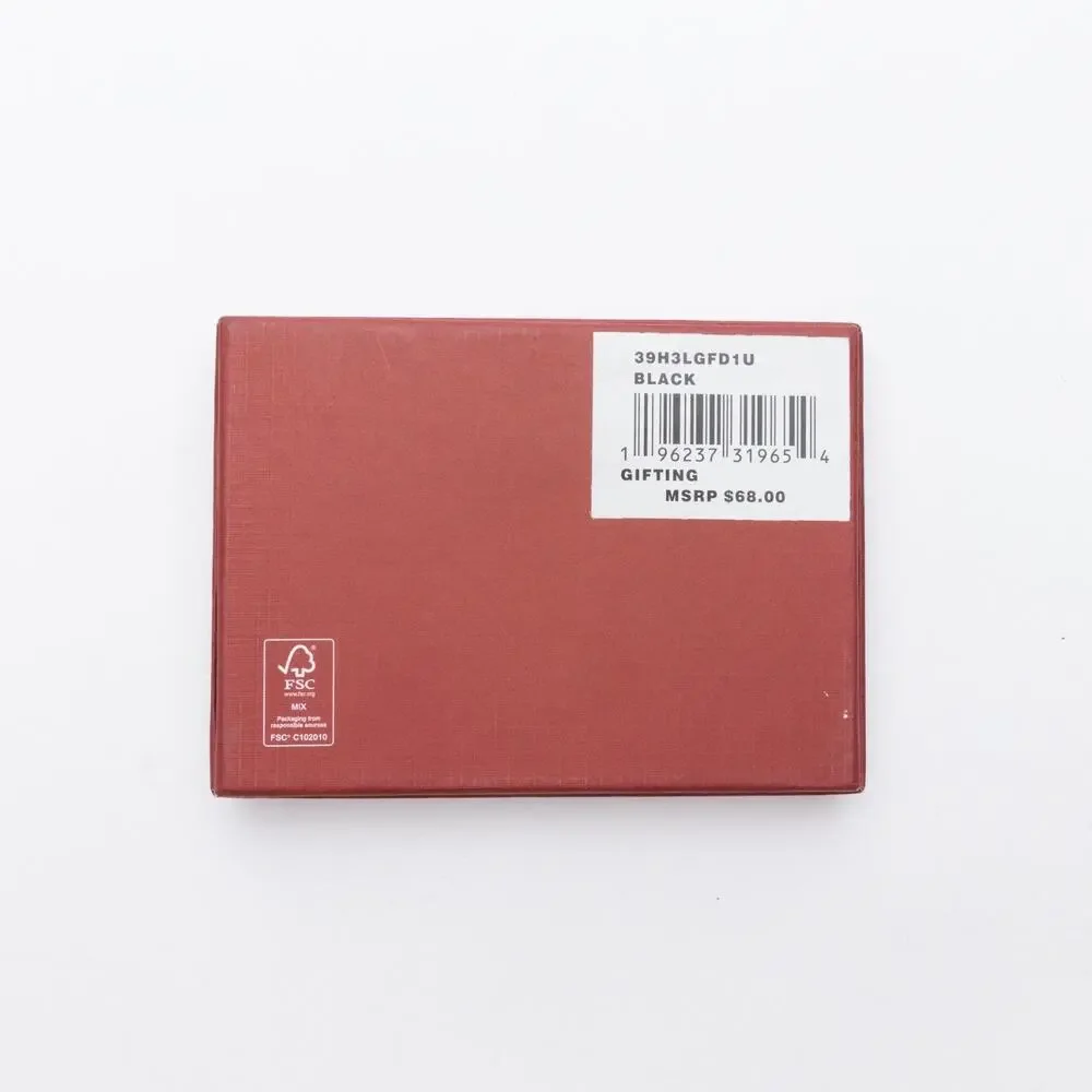 Michael Kors Men's Signature Monogram Print Card Case